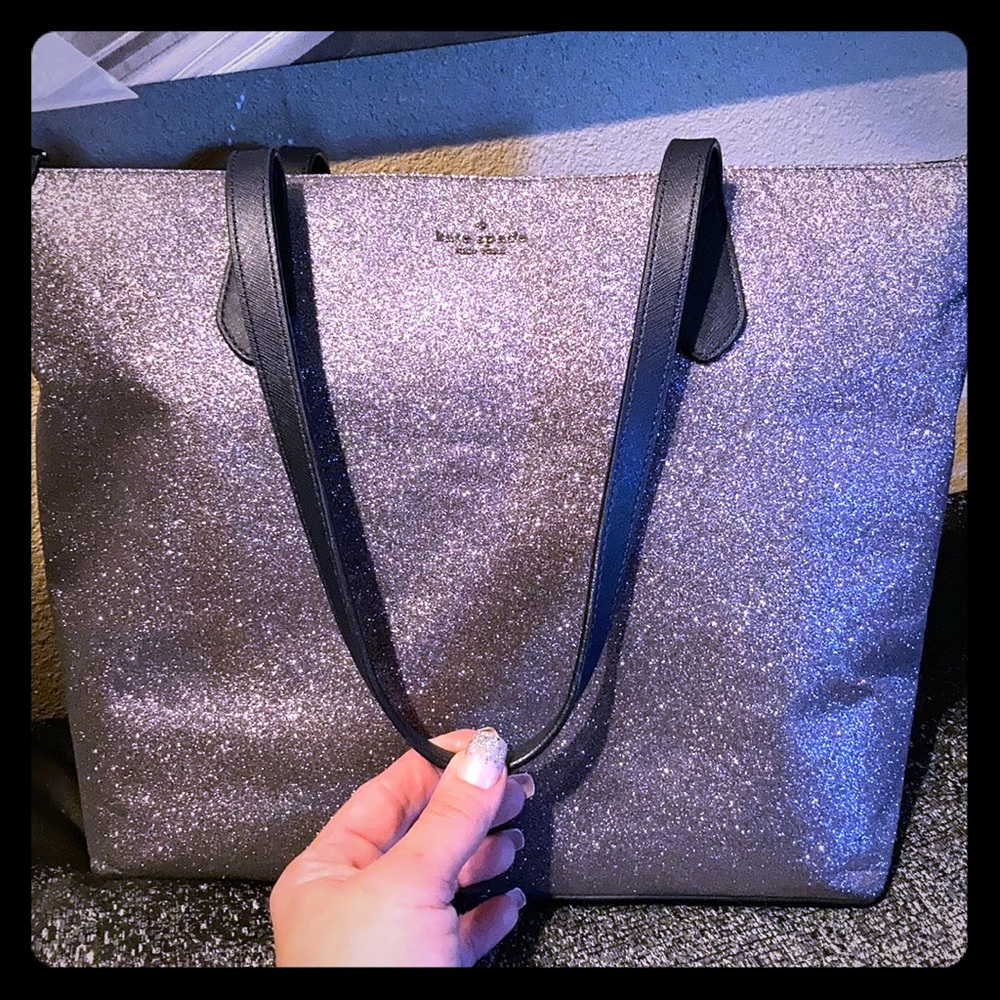 Kate spade zip up tote